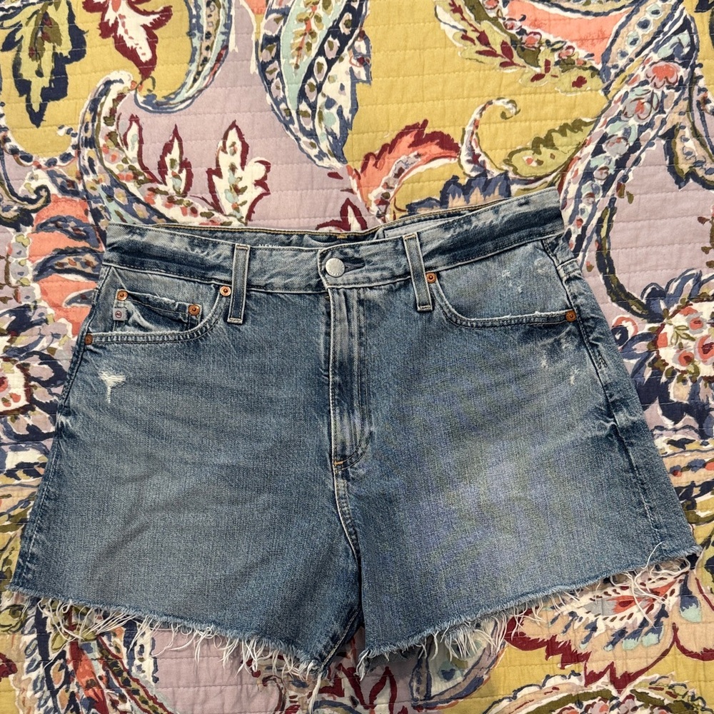 AG Adriano Goldschmied AG-ED Alexxis High Rise Wedgie Short 30